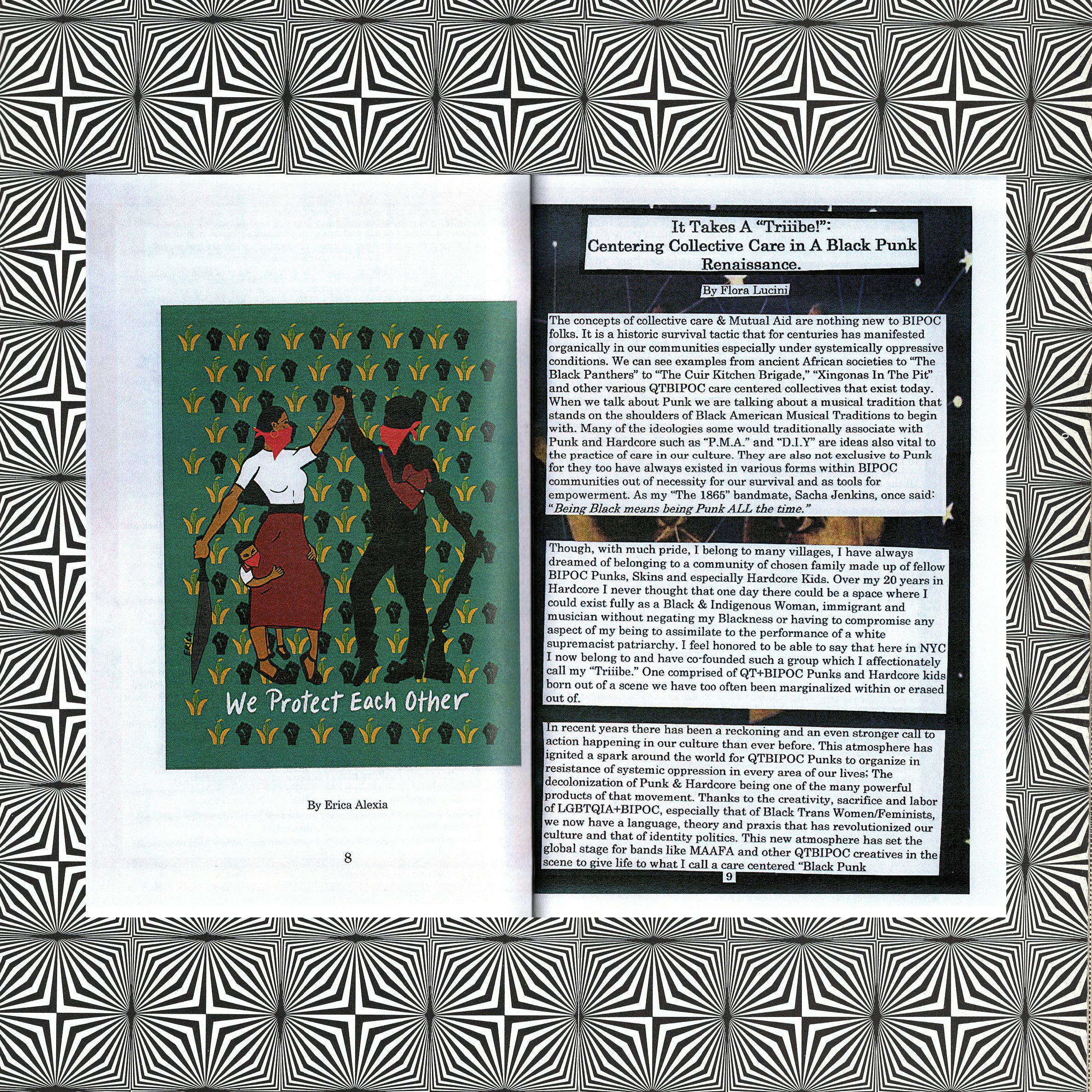 MUCHACHA FANZINE — BROWN RECLUSE ZINE DISTRO